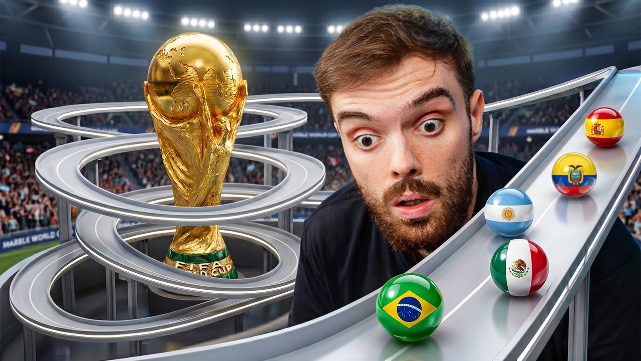 Recreé TODOS los Partidos del Mundial 2026 con Canicas