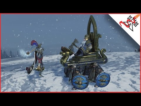 THORGRIM GRUDGEBEARER (Dwarf) vs KARL FRANZ (Empire) - Total War: WARHAMMER