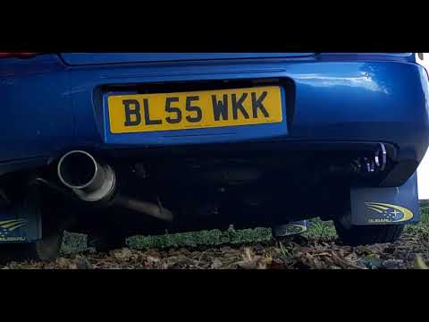 2006 Impreza 2.0 r Sport 160 Custom exhaust.