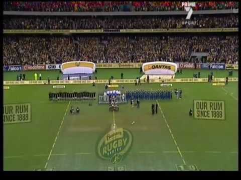 Anthony Callea -  National Anthem Bledislo Rugby Cup - 2007