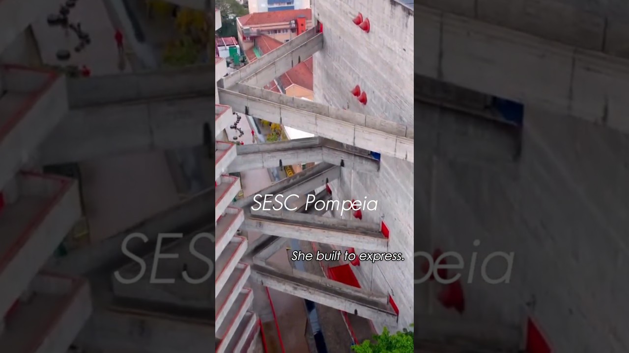 SESC Pompeia - Hannah Arendt Human Condition  #reels  #architecturalphilosophy