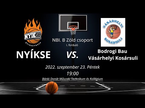 NYÍKSE - Bodrogi Bau Vásárhelyi Kosársuli