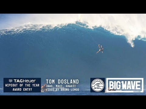 Tom Dosland at Jaws - 2016 TAG Heuer Wipeout of the Year Entry - WSL Big Wave Awards