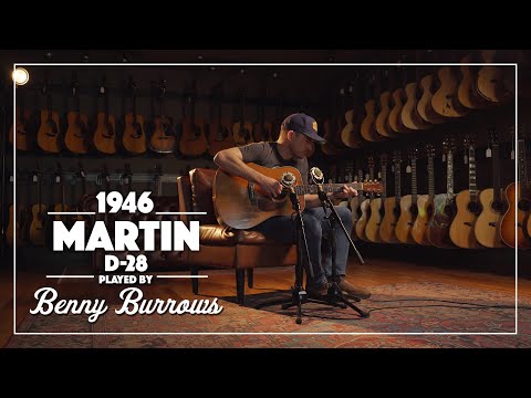 1946 Martin D-28 played by Benny Burrows | Live at Carter Vintage Guitars | Nashville, TN