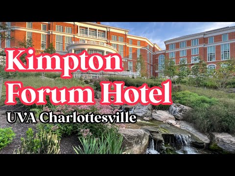 Kimpton Forum Hotel at University of Virginia Charlottesville Campus - Room Tour and Review