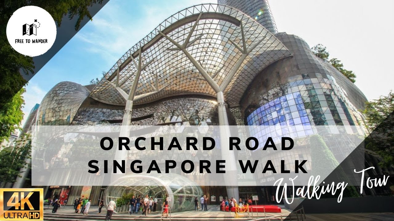 Immersive street-level walking tour through Singapore Orchard, Singapore, showcasing authentic urban landscapes, local architecture, and the vibrant atmosphere of the city's neighborhoods