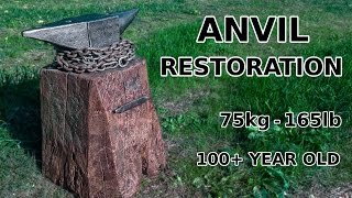 Anvil Restoration (And Rust Remover Recipe)