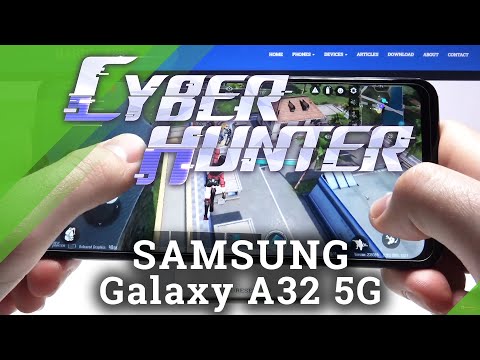SAMSUNG Galaxy A32 5G - Cyber Hunter GamePlay