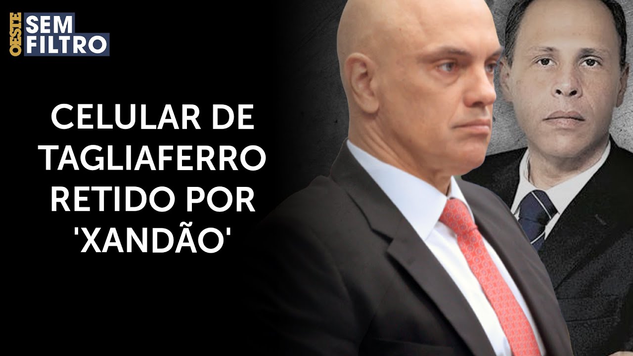 Moraes nega devolução do celular de Eduardo Tagliaferro