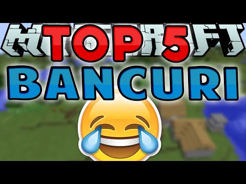 TOP 5 GLUME - BANCURI TARI din 2016 - Minecraft !