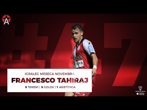 PLTS igralec meseca - november 2018: Francesco Tahiraj