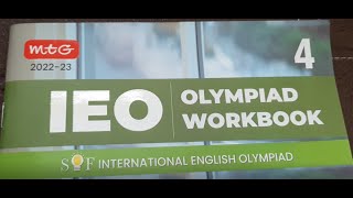 Class 4 SOF English Olympiad IEO Chapter 05 Verbs