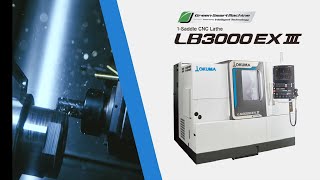 1-Saddle CNC Lathe LB3000EX Ⅲ  【OKUMA CORPORATION JAPAN】