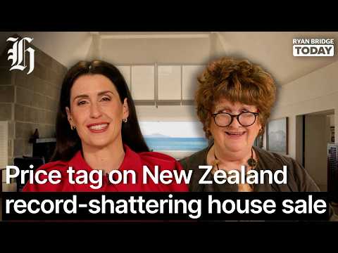 Thumbnail for Revealed: price tag on New Zealand record-shattering house sale | Ryan Bridge TODAY