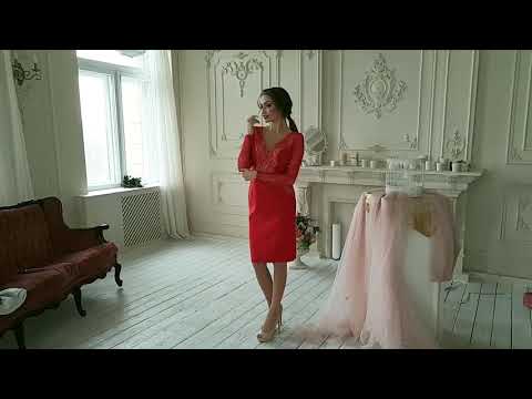 Коктейльное платье.Cocktail dress 2019-2020.Lady DCs-31
