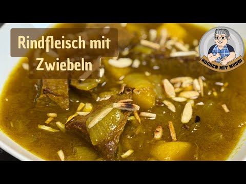 Rindfleisch mit Zwiebeln