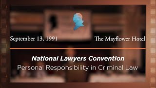 Click to play: Personal Responsibility in Criminal Law [Archive Collection]
