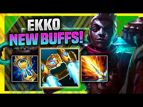 THIS KOREAN CHALLENGER TRIES EKKO WITH NEW BUFFS! - Korean Challenger Plays Ekko Jungle vs Ivern!