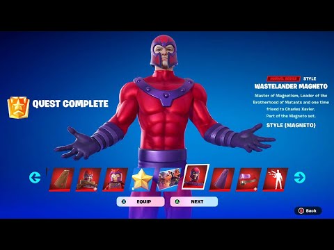Fortnite Complete 'Magneto' Quests Guide - How to Unlock All Magneto Rewards