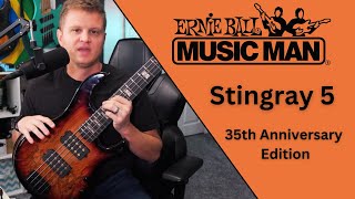 Video thumbnail for Music Man Stingray 5 HH - 35th Anniversary Edition Review by Trevor Watson