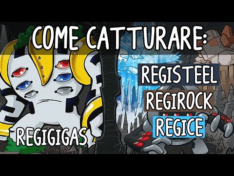 Come CATTURARE Registeel, Regirock, Regice & REGIGIGAS♡ Pokémon Perla Splendente