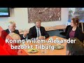 Koning Willem-Alexander brengt verrassingsbezoek aan Tilburg