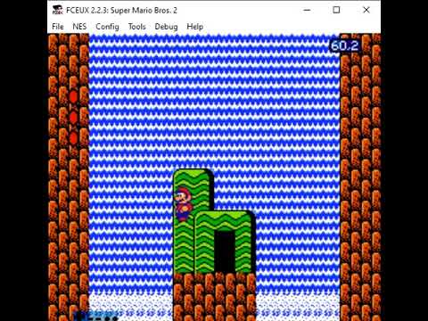 NES Game Genie Codes: Super Mario Bros 2 - Smooth Vertical Scrolling