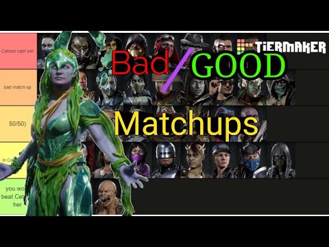 Cetrion Good and bad match ups Mortal Kombat 11 Ultimate