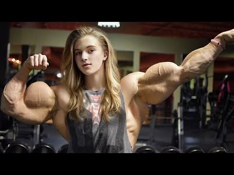 Cutest Female BodyBuilder, JANEEN LANKOWSKI | Girl with Muscle | Fbb | Hulk Bodybuilder