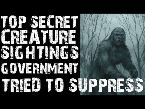 TOP SECRET CREATURE SIGHTINGS GOVERNMENT TRIED TO SUPPRESSED (COMPILATION)