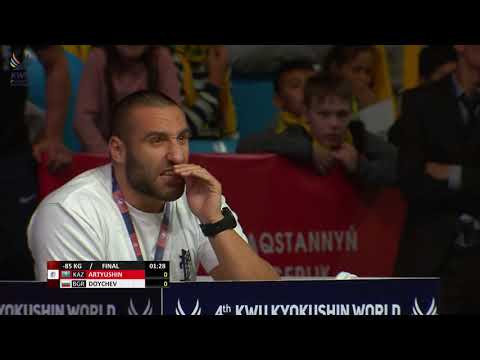 Artyushin Vladimir (Kazakhstan) vs Doychev Kristiyan (Bulgaria) Final Men -85 kg.