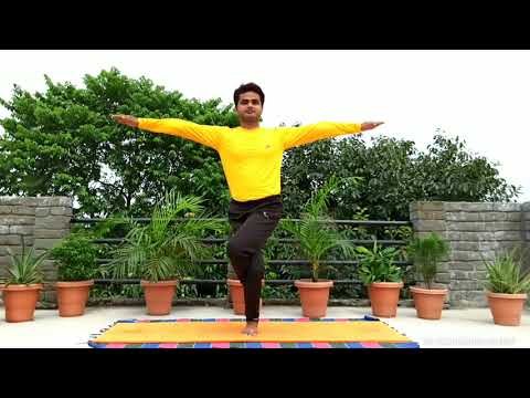 Garunasana  गरुड़ासन