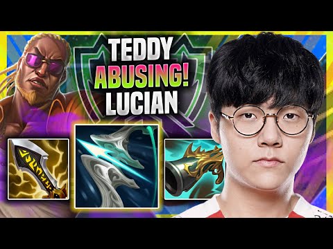 TEDDY ABUSING IN EUW SOLOQ WITH LUCIAN! *WORLDS BOOTCAMP* - T1 Teddy Plays Lucian ADC vs Jhin!