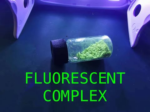 4.1 Photochemistry - Making a Green Fluorescent Complex