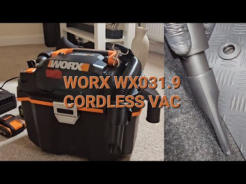 WORX WX031.9 CORDLESS VAC REVIEW #detailing #valeting