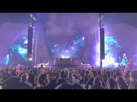 Porter Robinson dropping Skrillex Fred Again and Four Tet Rumble ID @ Electric Zoo 2022