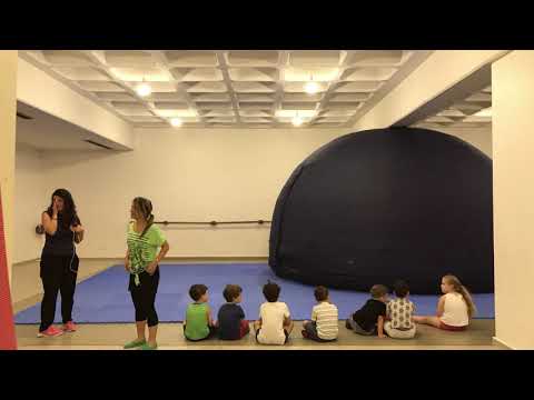 Inflatable planetarium, 5m - educational shows at school and kindergarten