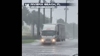 Multiple inches of rain overwhelm South Florida roads with flooding Wednesday