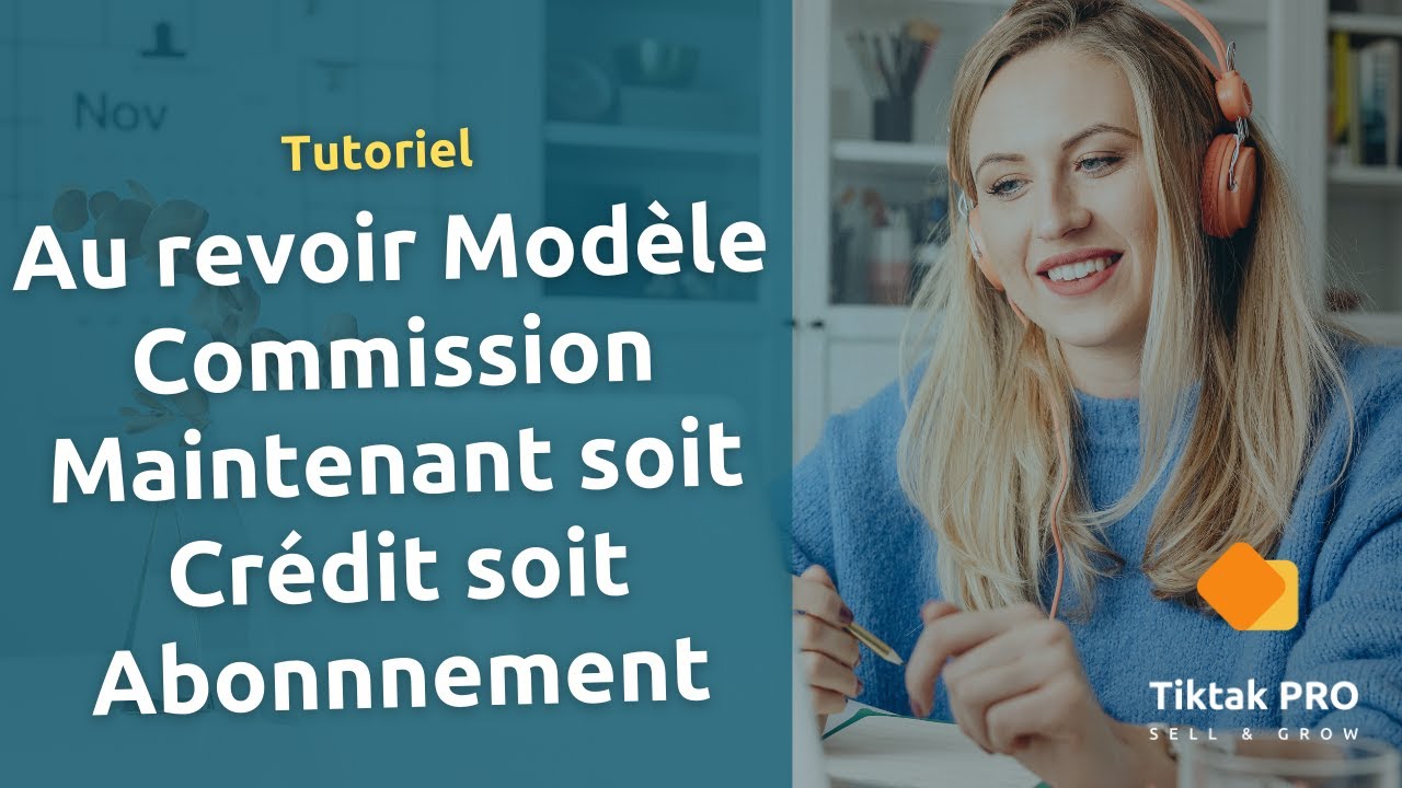 Au revoir Modèle commission - maintenant soit crédit soit abonnement