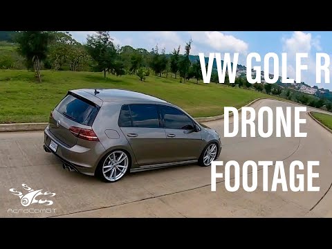 VW Golf R MK7 - Drone Footage