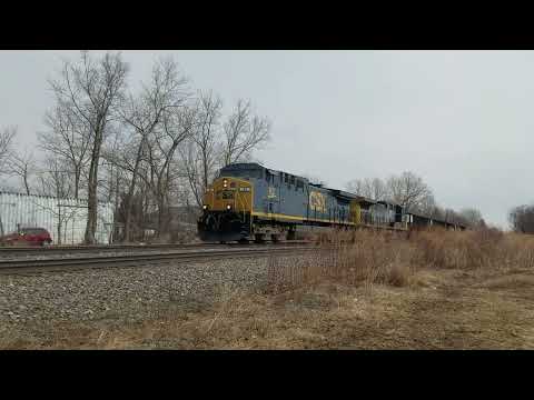 CSXT E655 - One of the last coal trains to run in New York