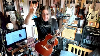 Video thumbnail for Fender Tim Armstrong Hellcat acoustic by MADMALKO