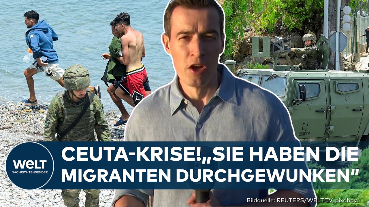 GRENZKRISE IN CEUTA: "Es muss einen Deal gegeben haben!" Militär stoppt Migranten – Lage beruhigt