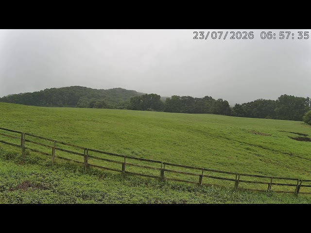 新冠町の安達牧場（競走馬生産牧場）