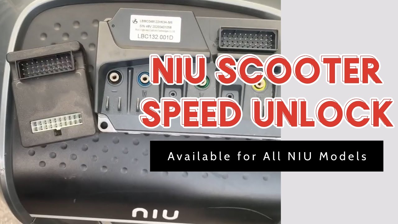 How to speed up your NIU scooter