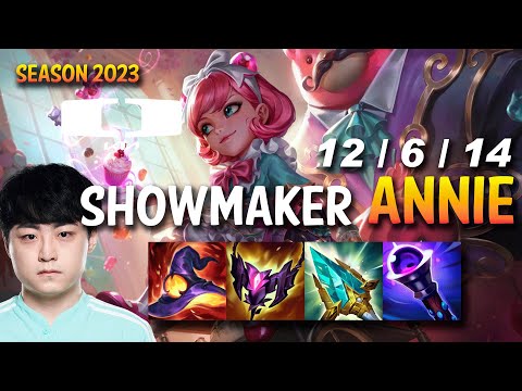 DK Showmaker ANNIE vs TALON Mid - KR Ranked