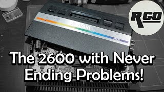 This Atari 2600 Jr. is broken AGAIN! Let's fix it!