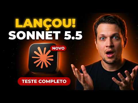 Dizem que o Sonnet 5.5 bateu o Opus 5.5, será? Teste completo