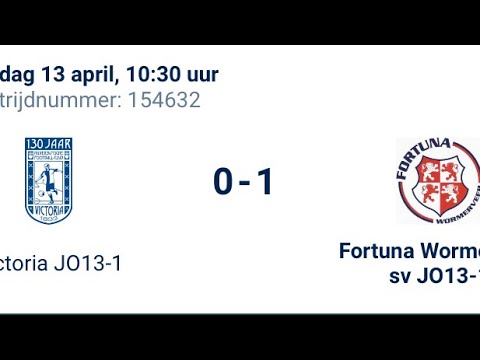 20240413 fc victoria jo13-1 - fortuna Wormerveer jo13-1