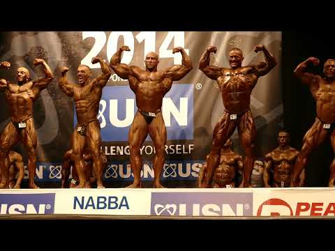 NABBA Universe 2014 - Men Pro - 1st Callout